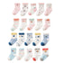Baby Cartoon Pattern Breathable Socks(5 pairs)